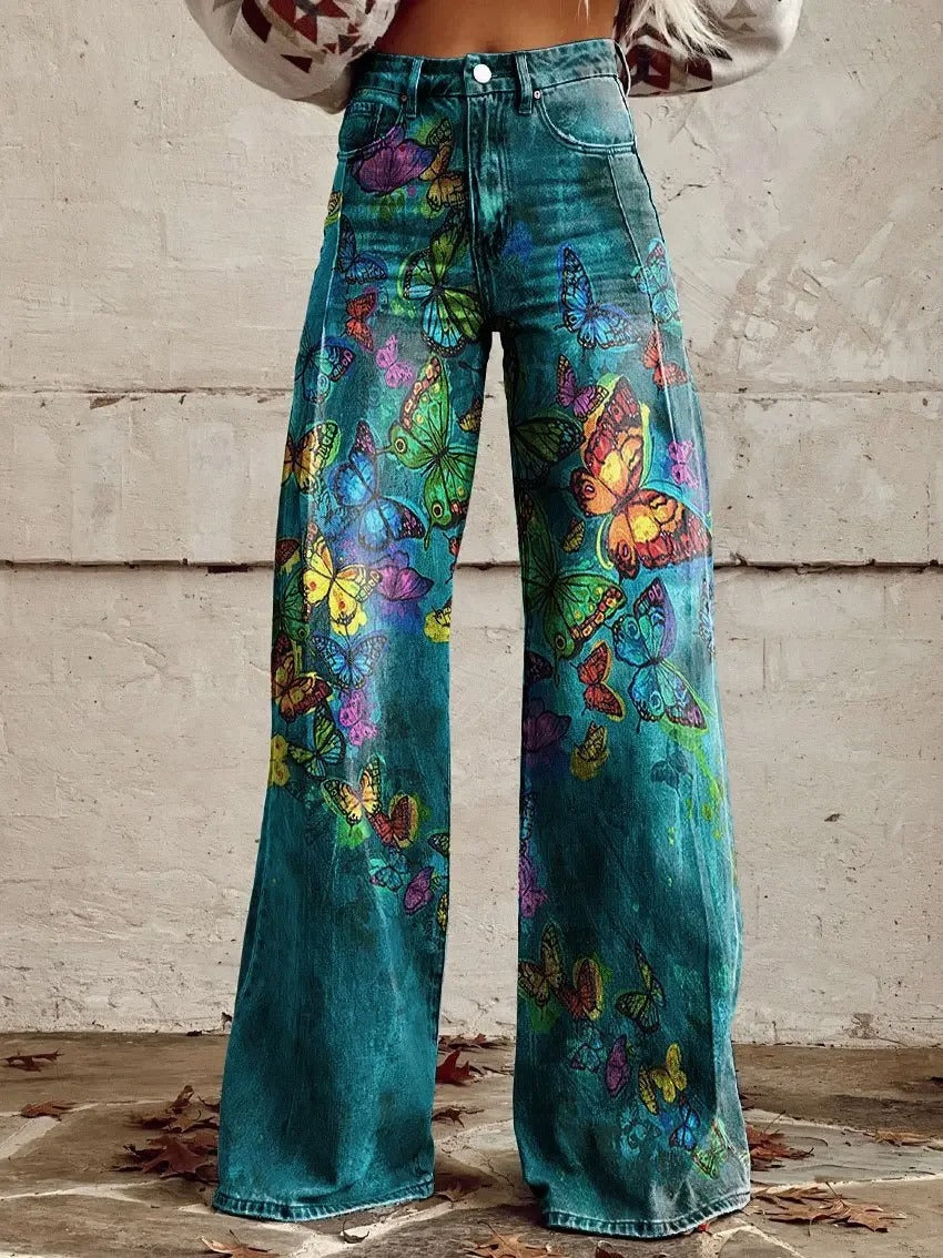 Olivia™ - High-Rise Wide-Leg Trousers