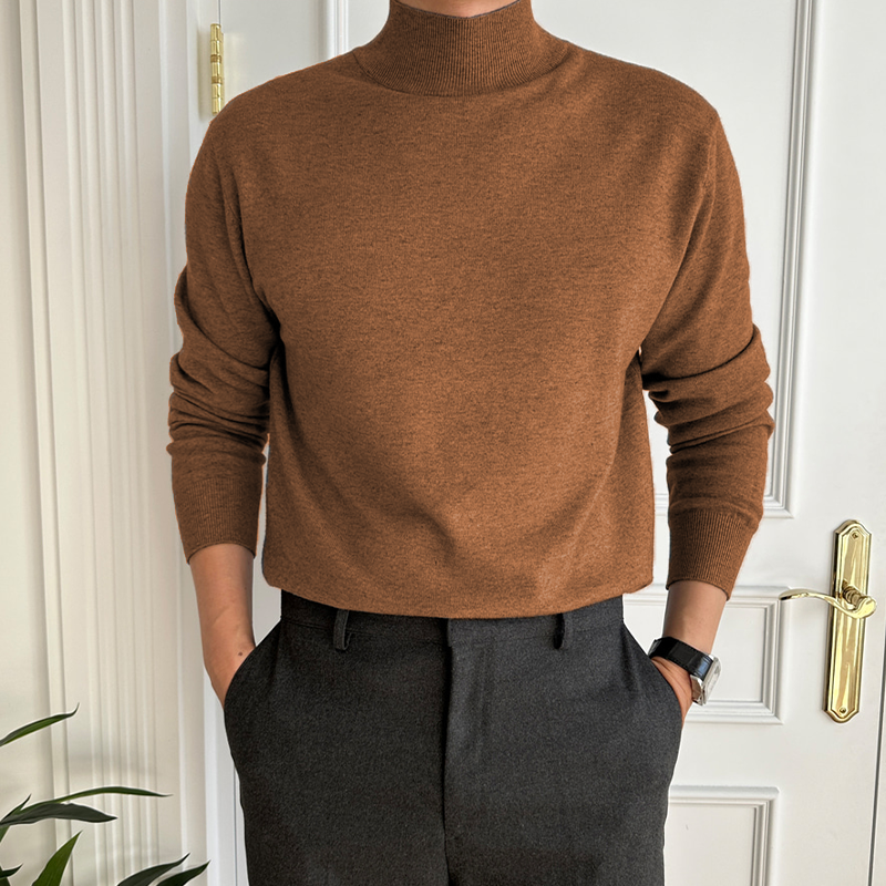 James™ - Cozy Turtleneck Knit Sweater
