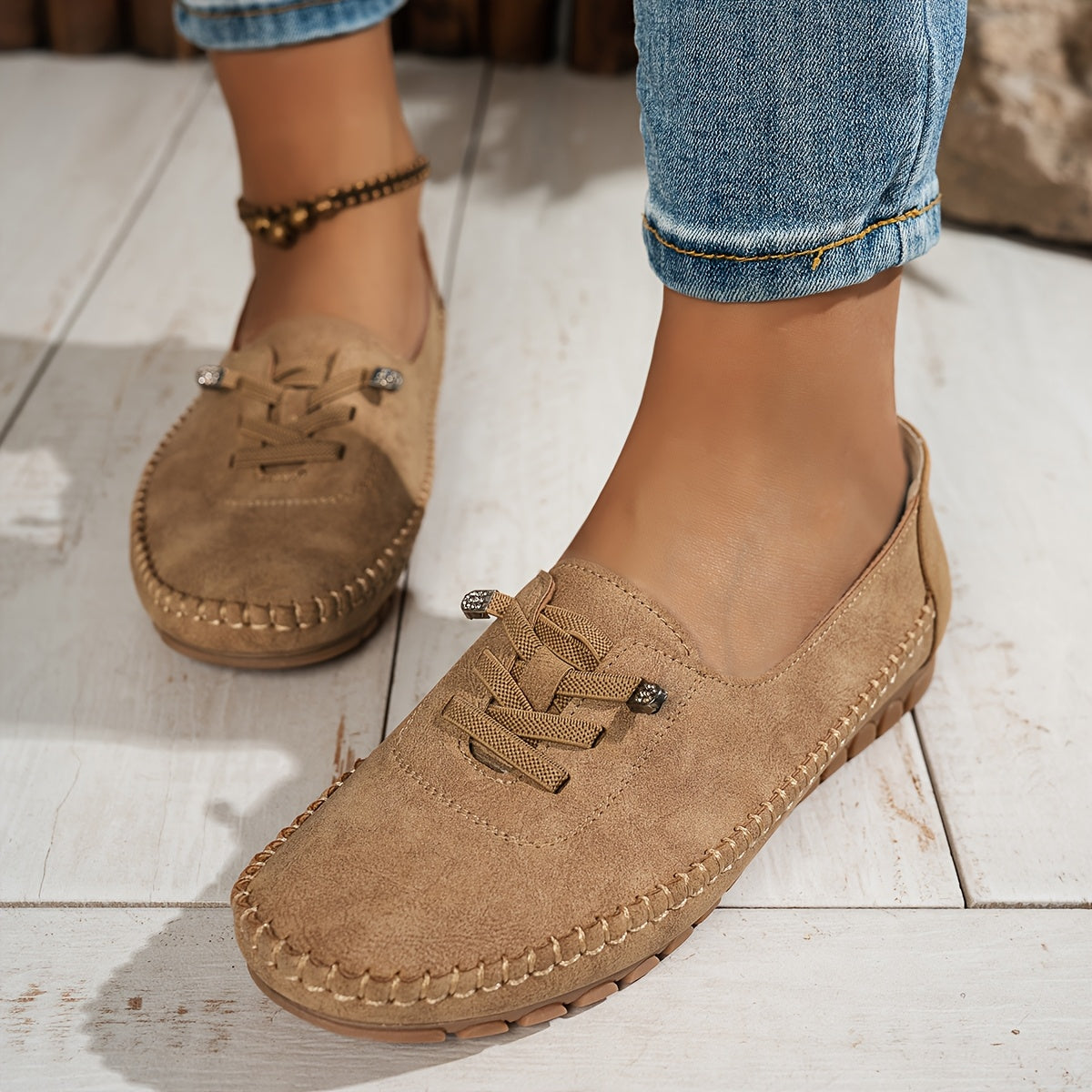 Kylie™ – Soft Moccasins with Full Support for Sensitive Feet