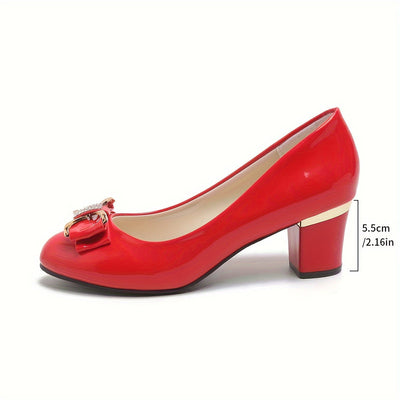 Jade™ – Comfortable Low Heel Pumps for Elegant Women