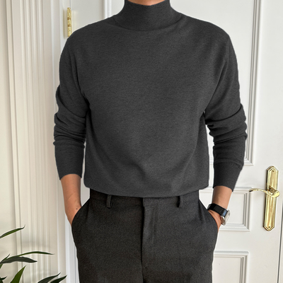 James™ - Cozy Turtleneck Knit Sweater