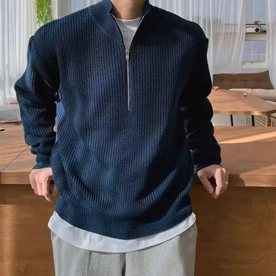 Lucas™ - Deluxe Zip-Up Sweater