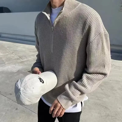 Lucas™ - Deluxe Zip-Up Sweater