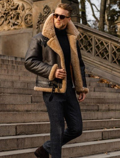 Henry™ | Warm Leather Jacket