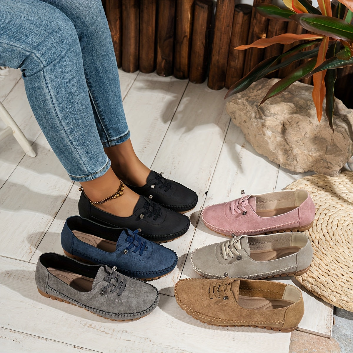 Kylie™ – Soft Moccasins with Full Support for Sensitive Feet
