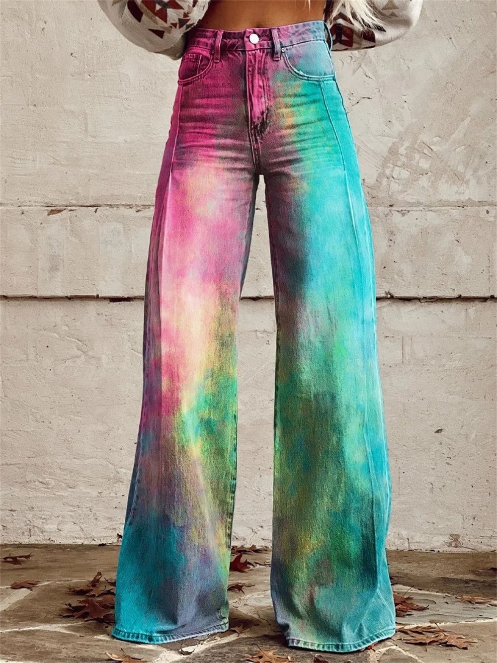 Ellie™ - High-Waisted Wide-Leg Trousers