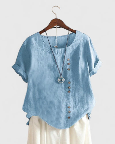 Elisavie | Cozy Short Sleeve Top