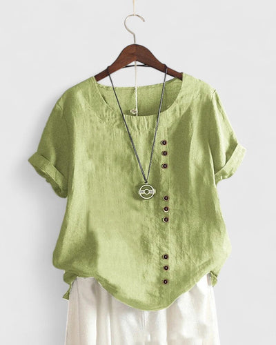 Elisavie | Cozy Short Sleeve Top