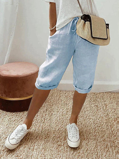 LUI™ – Lightweight Cotton-Linen Shorts
