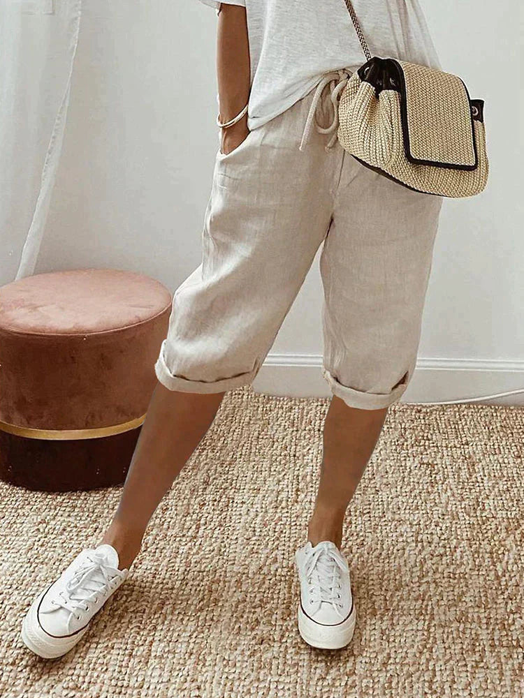 LUI™ – Lightweight Cotton-Linen Shorts