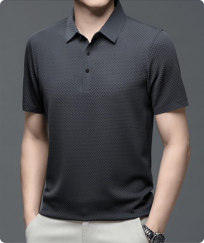 Bracciano Silk Polo Tee