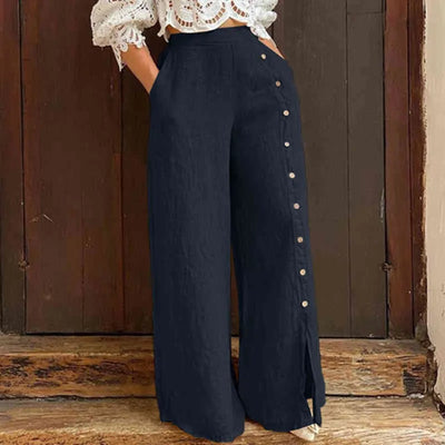 Hannah™ - Comfortable Plus Size Wide Leg Casual Trousers