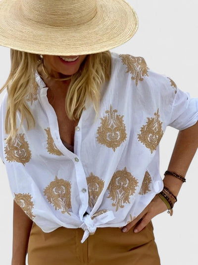 Veronika™ | Chic Elegance Blouse