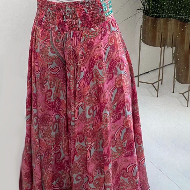 ARIELA | Bohemian Flowing Pants