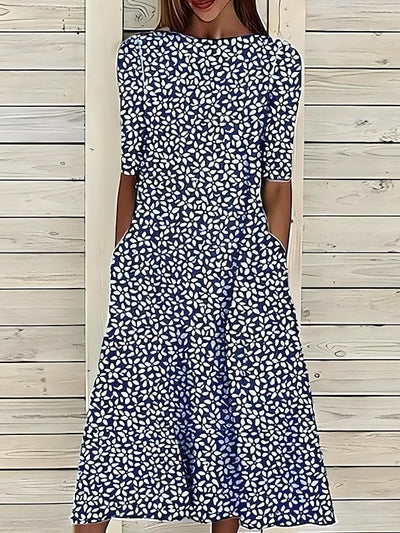 Annie | Floral Coastal Dress